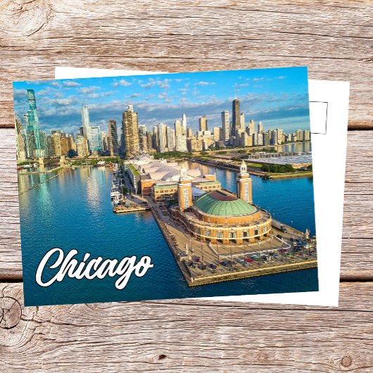 Chicago, Illinois, USA Postkarte
