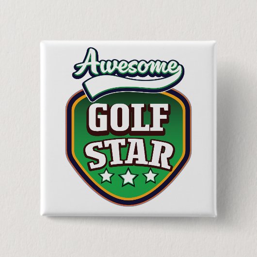 Chicago Illinois USA Reiseplakat Button (Vorderseite)