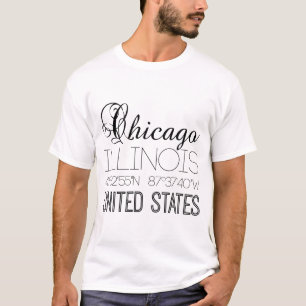 Chicago, Illinois, Vereinigte Staaten elegant T-Shirt