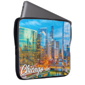 Chicago, Illinois, Vereinigte Staaten Laptopschutzhülle (Vorne Rechts)