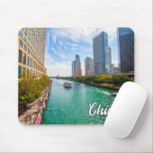 Chicago, Illinois, Vereinigte Staaten Mousepad (Mit Mouse)