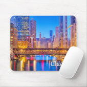 Chicago, Illinois, Vereinigte Staaten Mousepad (Mit Mouse)