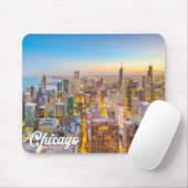 Chicago, Illinois, Vereinigte Staaten Mousepad (Mit Mouse)