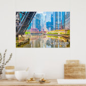 Chicago, Illinois, Vereinigte Staaten Poster (Küche)