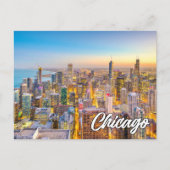 Chicago, Illinois, Vereinigte Staaten Postkarte (Vorderseite)