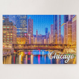 Chicago, Illinois, Vereinigte Staaten Puzzle