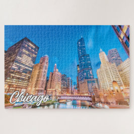 Chicago, Illinois, Vereinigte Staaten Puzzle
