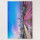 Chicago, Illinois, Vereinigte Staaten Puzzle (Vertikal)