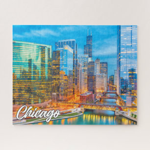 Chicago, Illinois, Vereinigte Staaten Puzzle