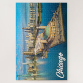 Chicago, Illinois, Vereinigte Staaten Puzzle (Vertikal)
