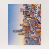 Chicago, Illinois, Vereinigte Staaten Puzzle (Vertikal)