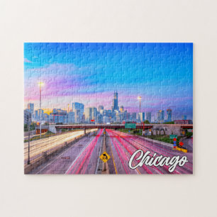 Chicago, Illinois, Vereinigte Staaten Puzzle
