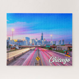 Chicago, Illinois, Vereinigte Staaten Puzzle