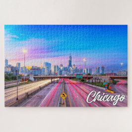 Chicago, Illinois, Vereinigte Staaten Puzzle