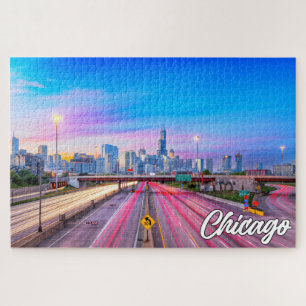 Chicago, Illinois, Vereinigte Staaten Puzzle