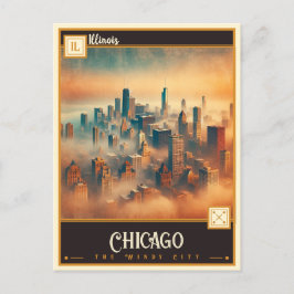 Chicago, Illinois | VINTAG Postkarte