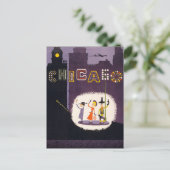 Chicago Illinois Vintag Retro Travel Poster Postkarte (Stehend Vorderseite)