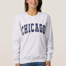 Chicago Illinois Vintag Uni Style Sweatshirt