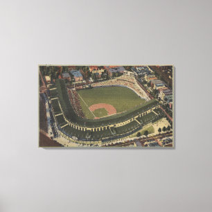 Chicago, Illinois, Wrigley Field Cubs Leinwanddruck
