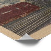 Chicago, Illinois / Zug Poster (Ecke)