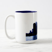 Chicago Illinois Zweifarbige Tasse (Links)