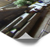 Chicago in der Nacht Poster (Ecke)