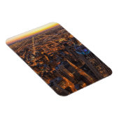 Chicago Innenstadt bei Sonnenuntergang Magnet (Rechte Seite)