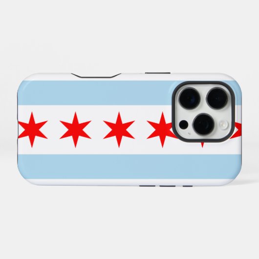 Chicago iPhone Hülle (Rückseite (Horizontal))