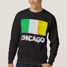 Chicago Ireland-Erbe mit irischer Flagge