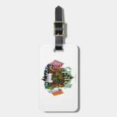 Chicago-Iren Gepäckanhänger (Vorderseite vertikal)