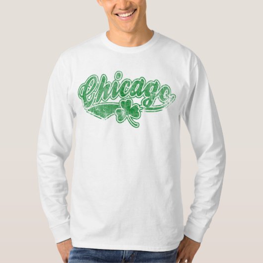 Chicago-Iren-Kleeblatt T-Shirt (Vorderseite)