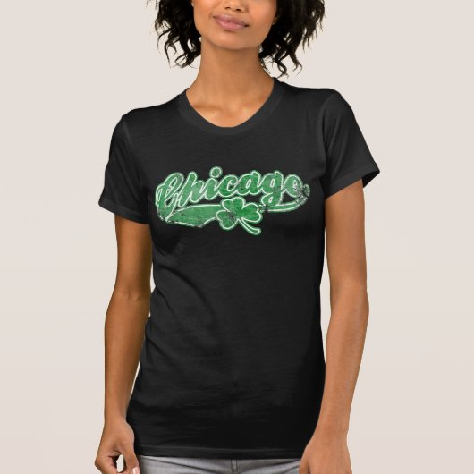 Chicago-Iren-Kleeblatt T-Shirt (Vorderseite)