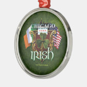 Chicago-Iren Ornament Aus Metall (Links)