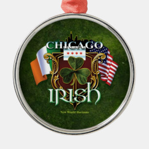 Chicago-Iren Ornament Aus Metall