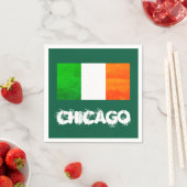 Chicago Irisch - Windy City St. Patrick's Day Serviette (Beispiel)