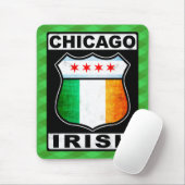 Chicago Irish American Mousemat Mousepad (Mit Mouse)