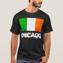 Chicago Irish Pride mit irischer Flagge