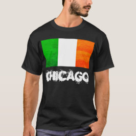 Chicago Irish Pride mit irischer Flagge T-Shirt