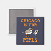 Chicago ist für PIPLs Magnet (Vorderseite/Rückseite)