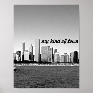 Chicago ist meine Art Stadt Poster