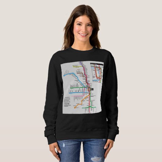 Chicago ist wunderbar sweatshirt (Vorne ganz)