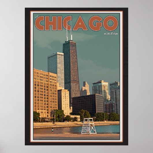 Chicago - John Hancock Center Poster (Vorne)