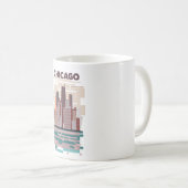 Chicago Kaffeetasse (VorderseiteRechts)