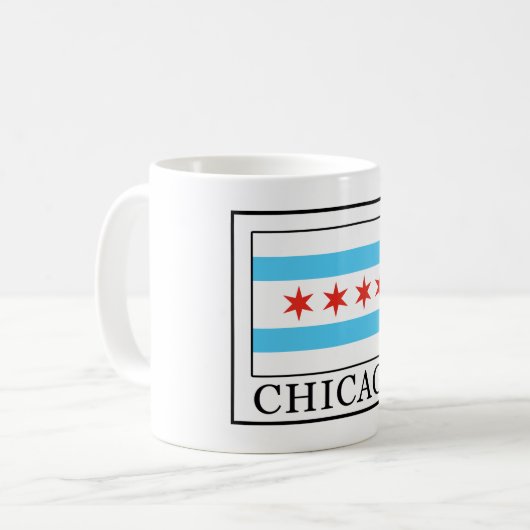 Chicago Kaffeetasse (Vorderseite Links)