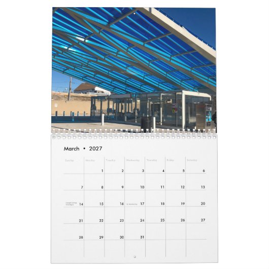 Chicago Kalender (Mär 2027)