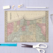 Chicago-Karte durch Mitchell Seidenpapier (Handwerk)