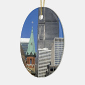 Chicago-Kathedralen-Skyline Keramikornament (Links)