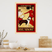 Chicago Kennel Club ~ Vintage Hundeschau Poster (Küche)