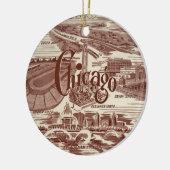 Chicago Keramik Ornament (Links)