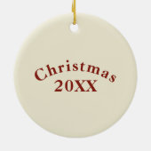 Chicago Keramik Ornament (Hinten)